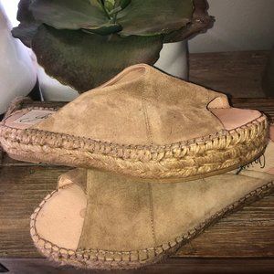 GAIMO Espadrille Slip On Sandal SZ 7.5